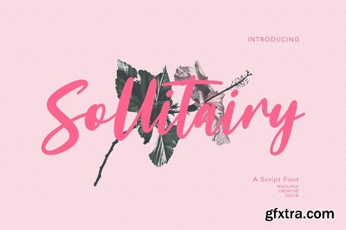 Sollitairy Script Font