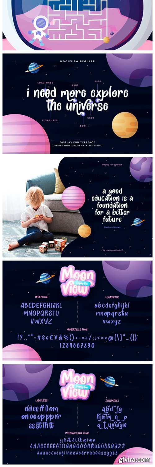 Moon View Font