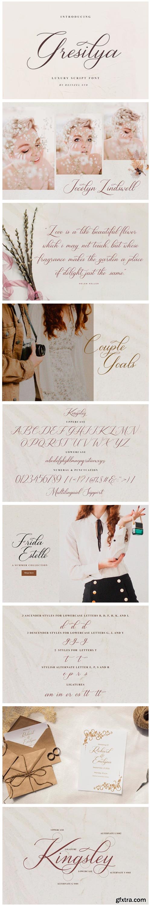 Gresilya Font