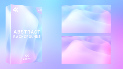 Videohive - Soft Pastel Shapes Animation Pack - 30393501 - 30393501