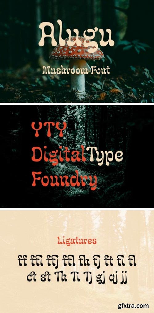 Alugu Display Font