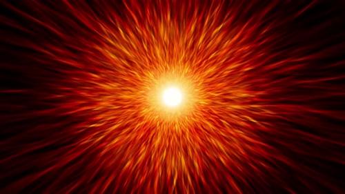 Videohive - Sharpen Flame Explosion Fire Background Loop 4K - 32694254 - 32694254