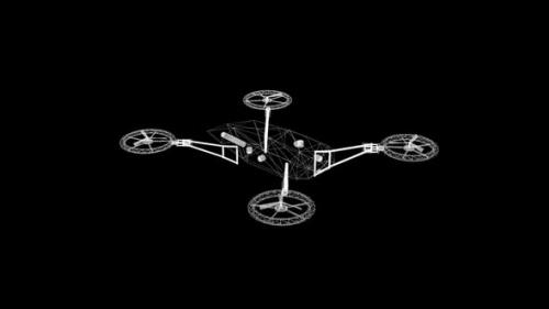 Videohive - Land research drone - 32735123 - 32735123