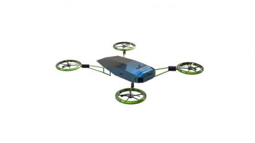 Videohive - Remote reconnaissance drone - 32735147 - 32735147