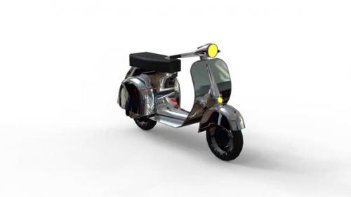 Videohive - Modified old scooter - 32735150 - 32735150