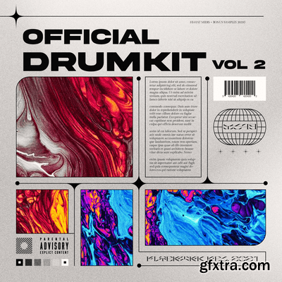 macshooter Official Drum Kit Vol 2 WAV MiDi