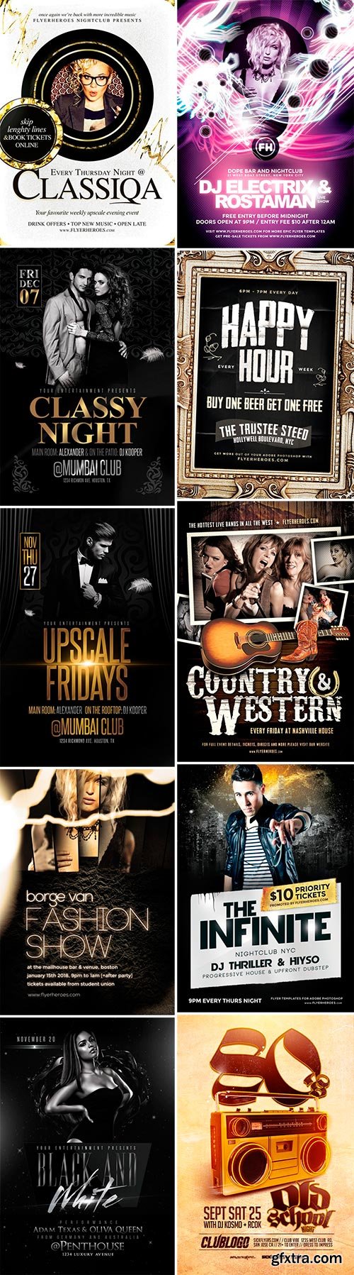 Nightclub Flyer Templates Bundle Part 6