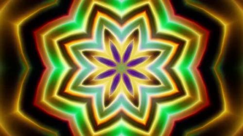 Videohive - Multi Color Kaleidoscope Loop 4K 01 - 32753411 - 32753411