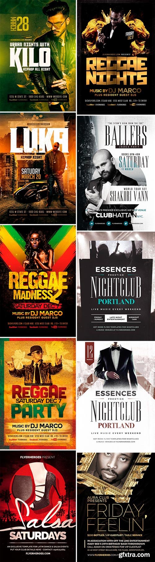 Nightclub Flyer Templates Bundle Part 10