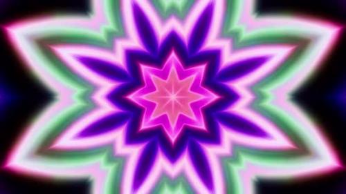 Videohive - Multi Color Kaleidoscope Loop 4K 03 - 32753432 - 32753432