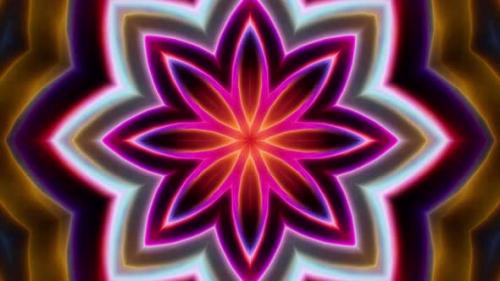 Videohive - Multi Color Kaleidoscope Loop 4K 04 - 32753439 - 32753439