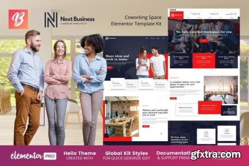 ThemeForest - Next Business v1.0.0 - Coworking Space Elementor Template Kit - 32721716