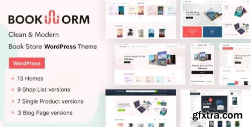 ThemeForest - Bookworm v1.0.6 - Bookstore & Bookshop WooCommerce Theme - 28407971