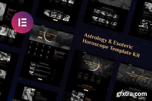 ThemeForest - Mystik v1.0.0 - Astrology & Esoteric Horoscope Elementor Template Kit - 32770918