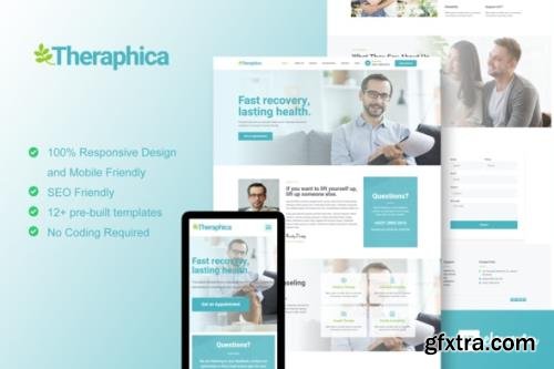 ThemeForest - Therapica v1.0.0 - Mental Health & Psychologist Elementor Template Kit - 32692300