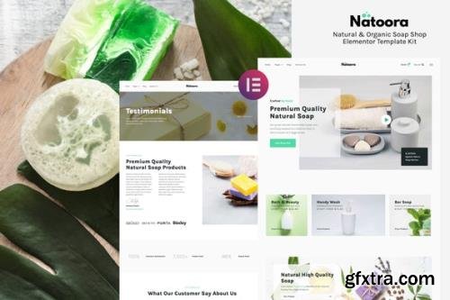 ThemeForest - Natoora v1.0.0 - Natural & Organic Soap Shop Elementor Template Kit - 32679376