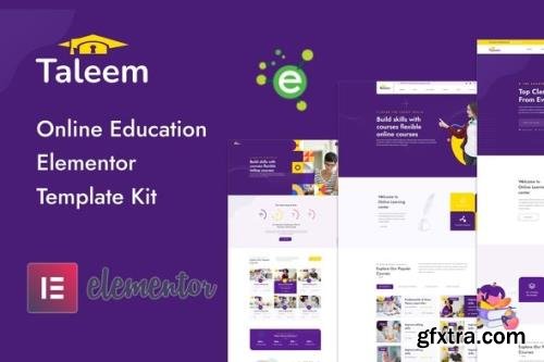 ThemeForest - Taleem v1.0.1 - Online Education Elementor Template Kit - 32678984