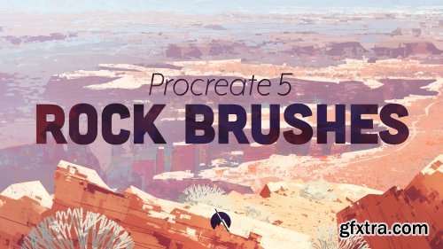ArtStation - ROCK Brushes - 14 Custom Brushes for Procreate