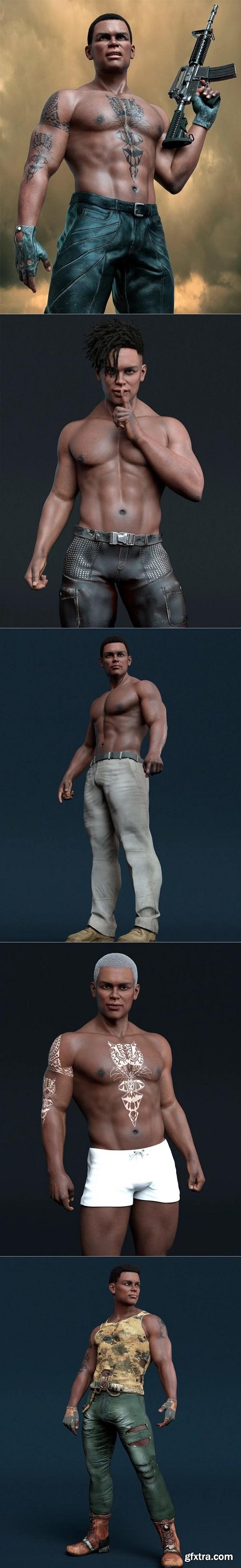 MR John for Genesis 8.1 Male