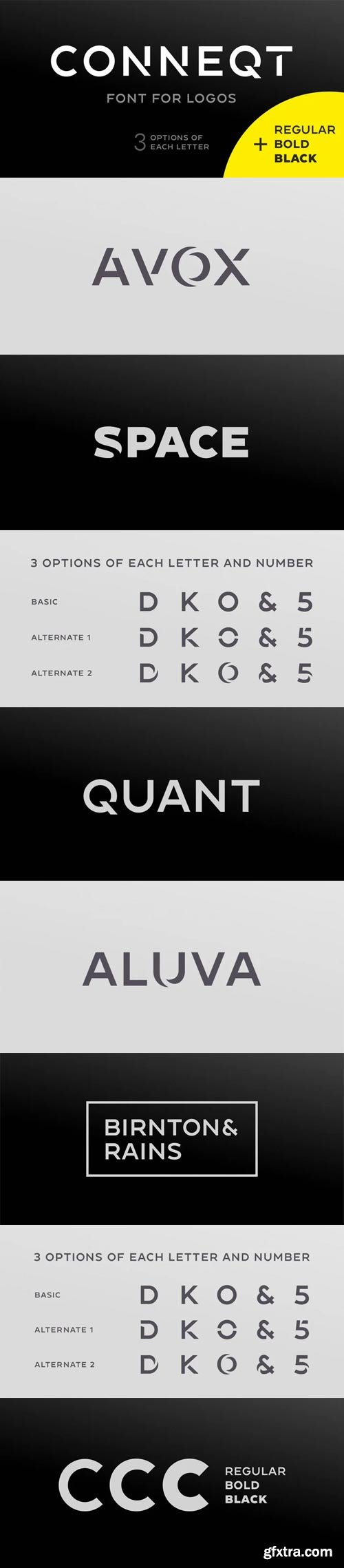 Conneqt Font Family