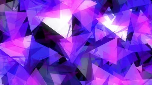 Videohive - Abstract Polygonal Particles Glowing Background - 32784126 - 32784126