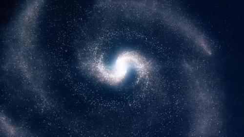 Videohive - Beautiful spiral galaxy somewhere in deep space - 32794585 - 32794585