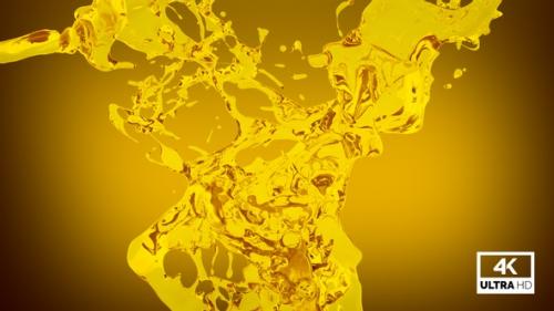 Videohive - Splash Of Cooking Oil V1 - 32795090 - 32795090