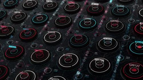 Videohive - Futuristic technological abstract motion background - 32799759 - 32799759