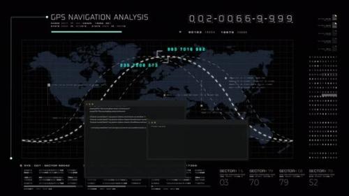 Videohive - Futuristic Global Satellite GPS Communication 02 - 32805895 - 32805895