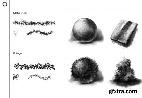 Brushes for concept art | vol. 1