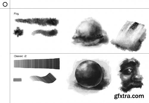 Brushes for concept art | vol. 1