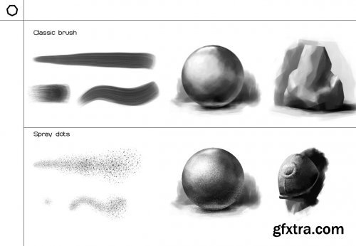 Brushes for concept art | vol. 1