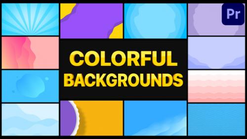 Videohive - Colorful Backgrounds | Premiere Pro MOGRT - 32762342 - 32762342