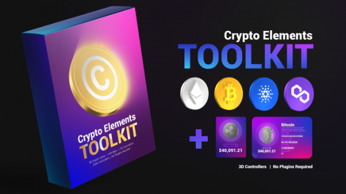 Videohive - Crypto Elements Toolkit - 32793801 - 32793801