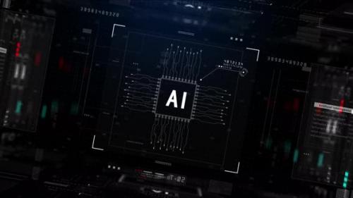 Videohive - Artificial Intelligence Ai 01128 - 32810129 - 32810129