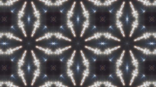 Videohive - Blinking Neon Kaleidoscope Vj Lights Loop 4K 04 - 32812246 - 32812246