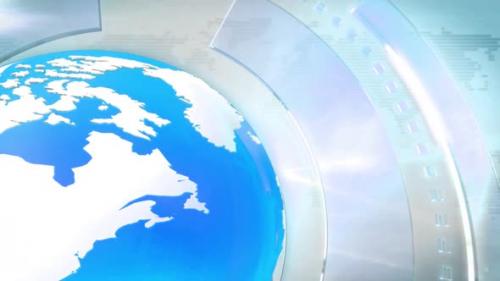 Videohive - Digital World Map News Intro Background 171 - 32813243 - 32813243