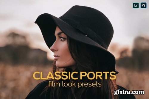 CreativeMarket - 8 Portrait Film Look Presets 5184354