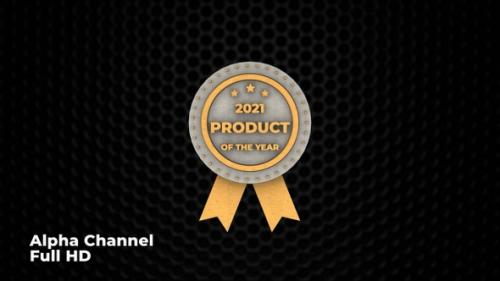 Videohive - 3D Product Of The Year Seal 2021 - 32818012 - 32818012