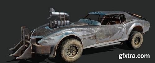 Post-Apocalyptic Vehicle Radiant Shadow 3d model