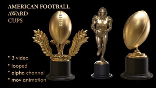 Videohive - American Football Award Cup - 32822020 - 32822020