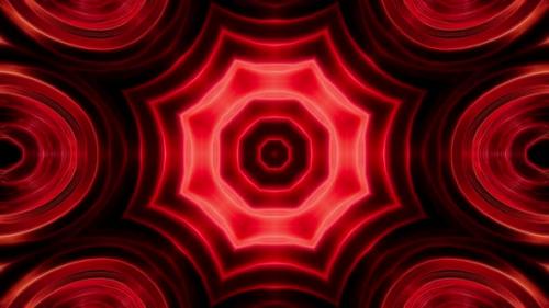 Videohive - Red Swirl Energy Spread Out On The Center Loop 4K - 32806458 - 32806458