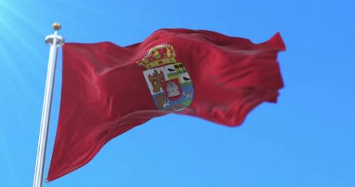 Videohive - Avila Flag, Spain - 32824488 - 32824488