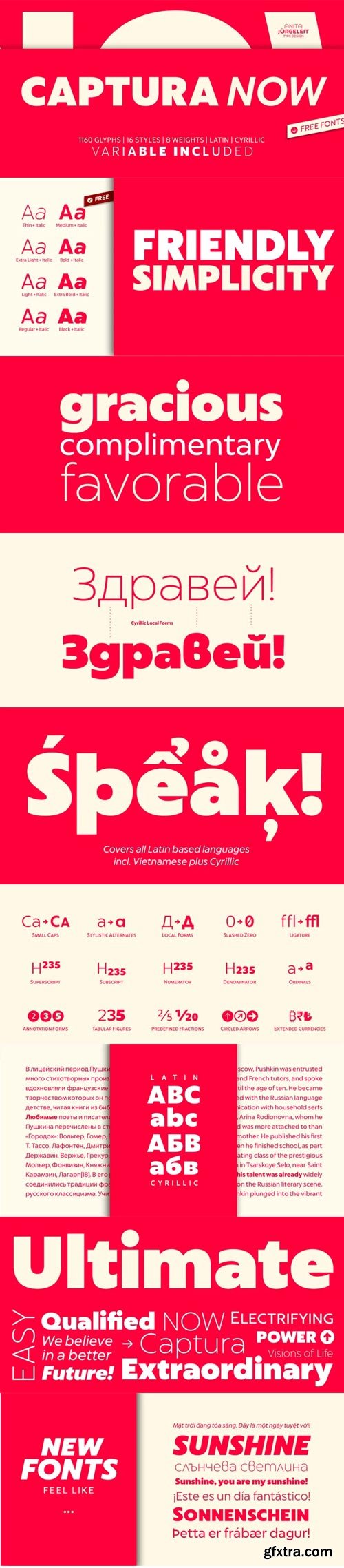 Captura Now Font Family