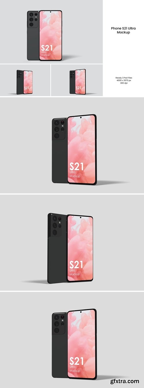 Phone S21 Ultra Mockup