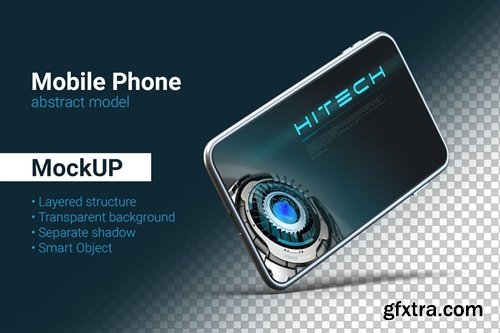 Smartphone Mockup Mobile phone abstract model