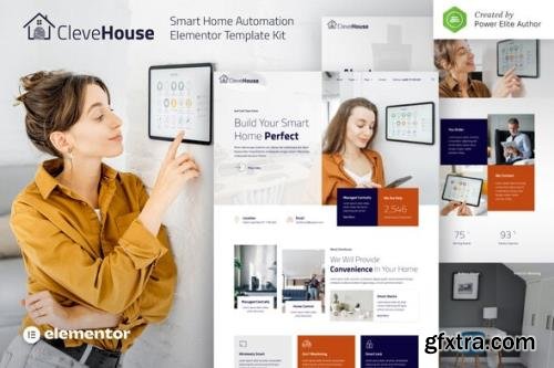 ThemeForest - Clevehouse v1.0.0 - Smart Home Automation Elementor Template Kit - 32807959