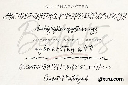 Bedontes - Handwritten Brush