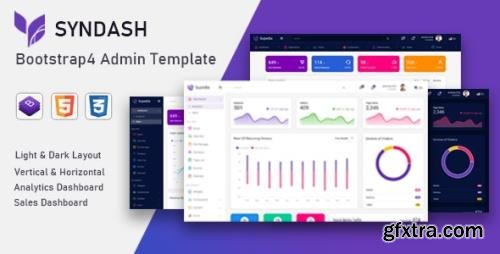 ThemeForest - Syndash v1.0 - Bootstrap4 Admin Template - 29563789