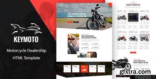 ThemeForest - Keymoto v1.0 - Motorcycle HTML Template - 29947988